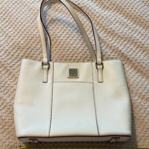 Dooney & Bourke Cream Tote Bag